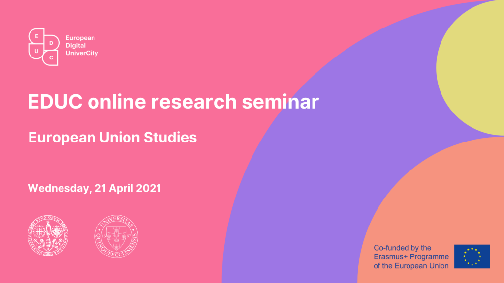 EDUC online research seminar-European Union Studies