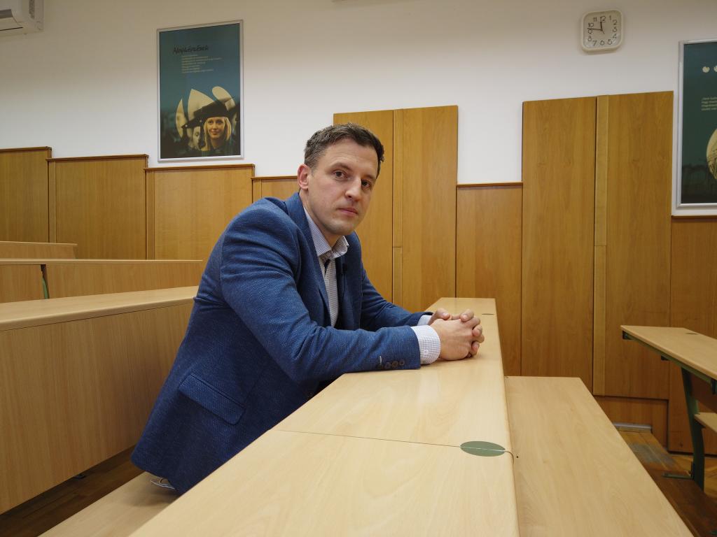 Dr. András Fittler, Vice-Dean of the Faculty of Pharmacy, University of Pécs