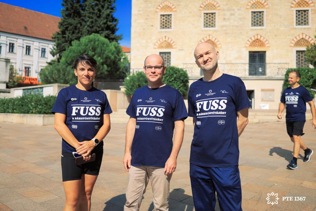 Trio of runners