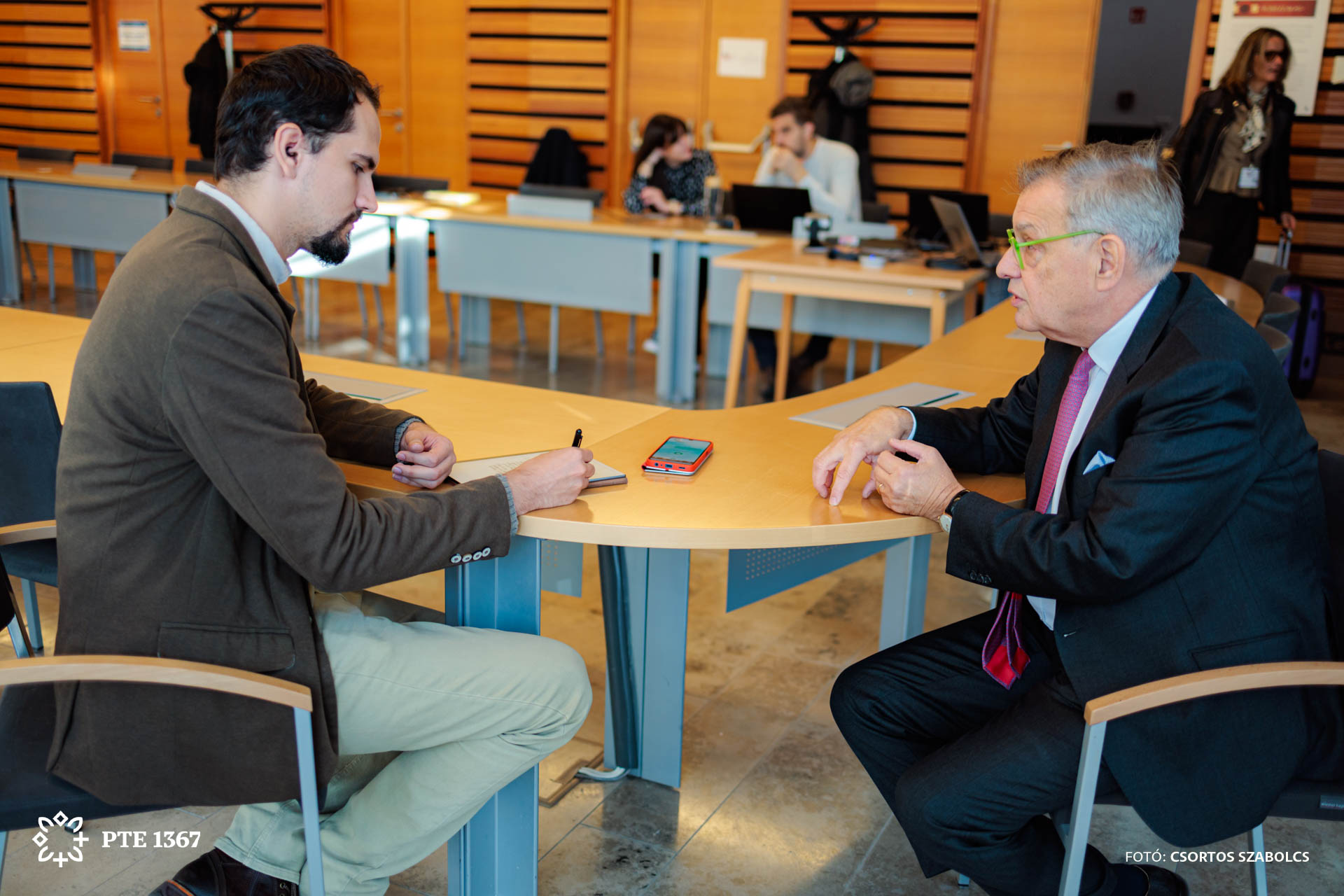 Conversation with prof. Schweigert