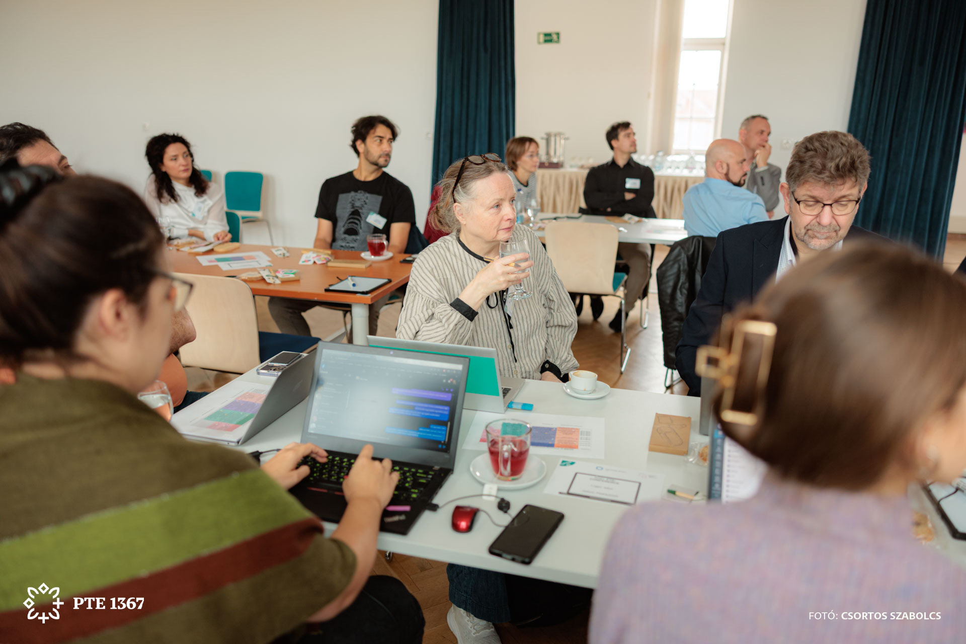 participants at the staff week