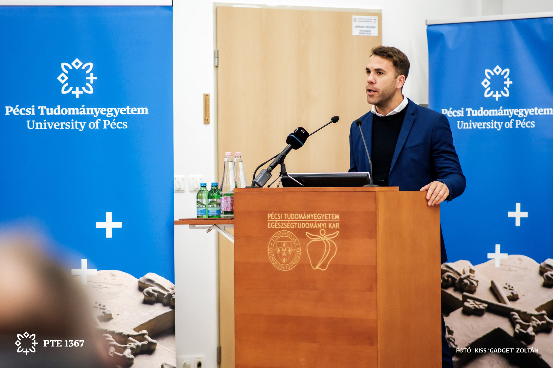 Sergi González Moreno at the signing of the agreement between the Barcelona Innovation Hub and the PTE