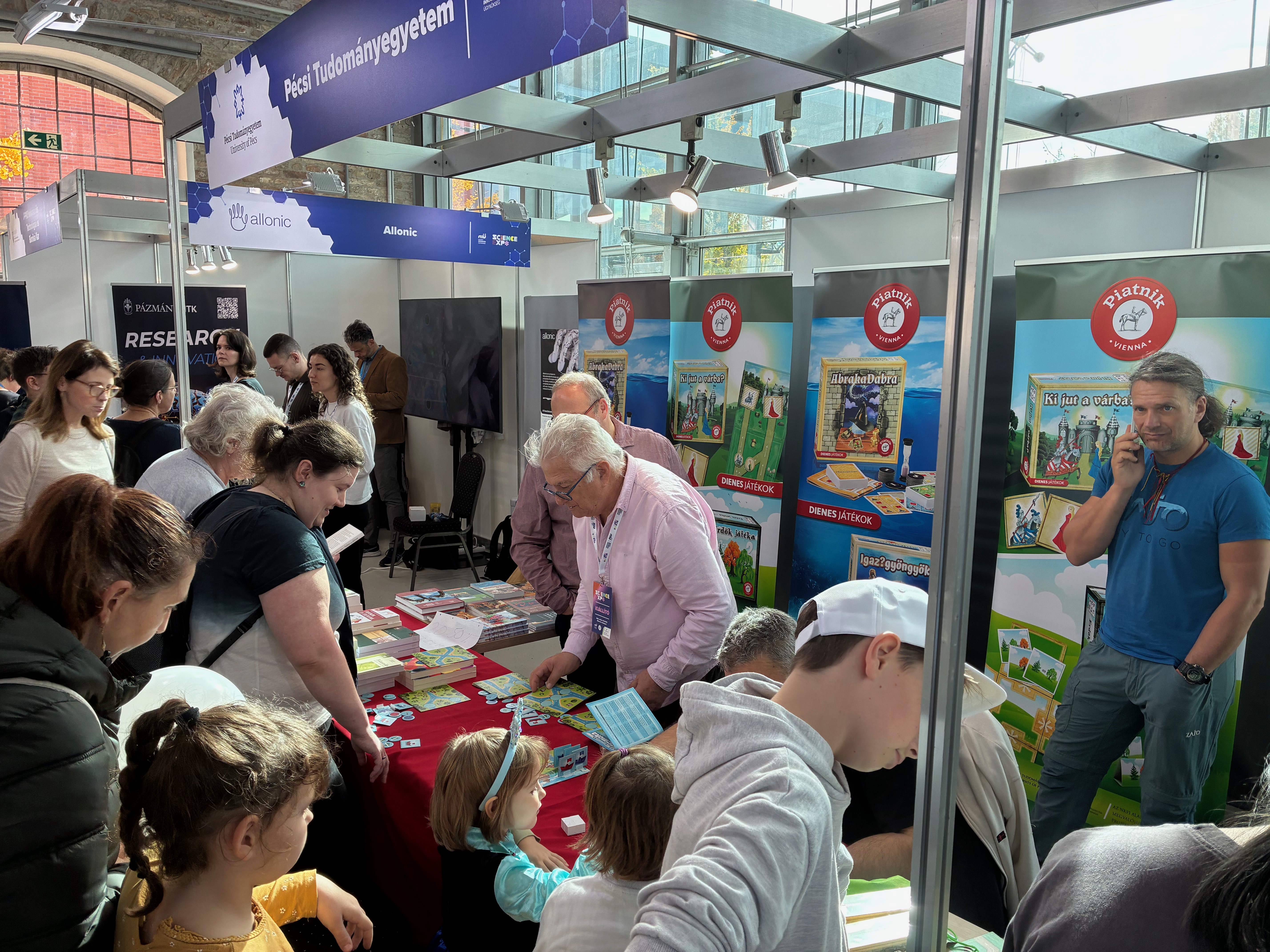 New Dienes games at the Science expo